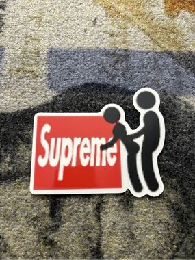 Supreme Stick Figure Sticker (FW25)
